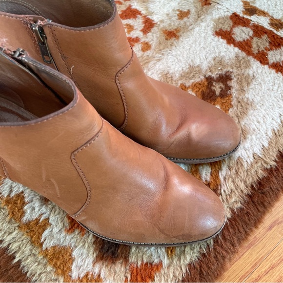 Madewell The Brenner Boot in Brown Leather SZ 8 | Leather Booties - Picture 8 of 14